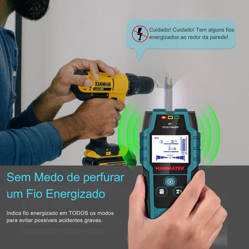 Scanner e Detector Parede HANMATEK