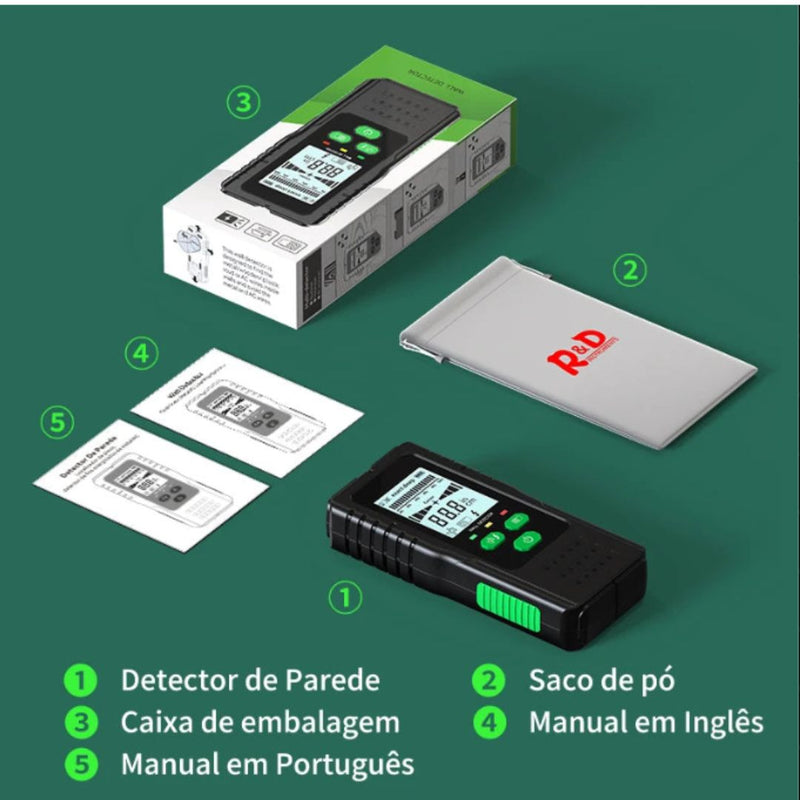 Detector de Parede - ScanFace TecMetros