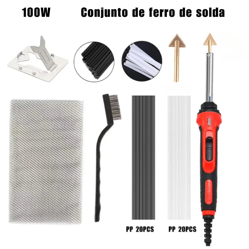 Ferro de Solda e Reparador de Plástico TEC METROS